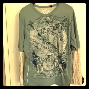 Drifters industries long sleeve T shirt size xxl